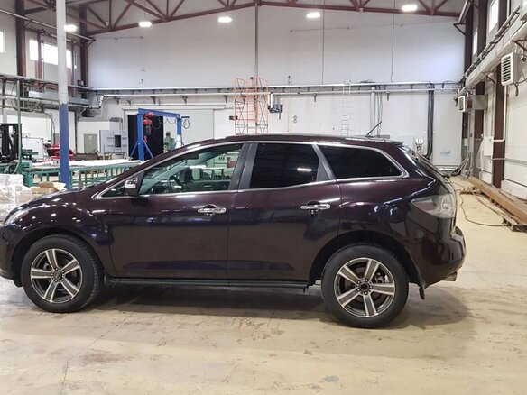 2008 Mazda CX-7 I, пурпурный, 650000 рублей - вид 3