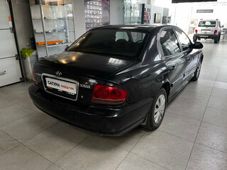 2007 Hyundai Sonata ТагАЗ IV (EF) Рестайлинг, чёрный, 270000 рублей, вид 4