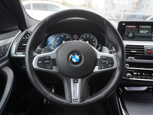 2018 BMW X3 30i xDrive III (G01), чёрный, 3883000 рублей - вид 12