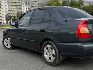 2009 Hyundai Accent ТагАЗ II, серый, 383000 рублей, вид 4