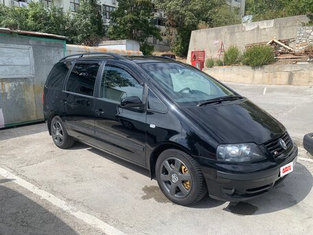 2003 Volkswagen Sharan I Рестайлинг, чёрный, 500000 рублей, вид 2