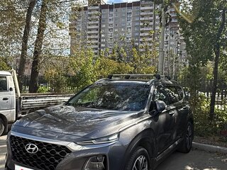 2018 Hyundai Santa Fe IV, серый, 3100000 рублей, вид 1