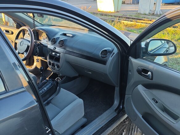 2008 Chevrolet Lacetti I, чёрный, 350000 рублей - вид 6