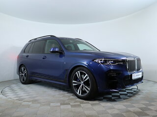 2020 BMW X7 30d I (G07), синий, 7100000 рублей, вид 3