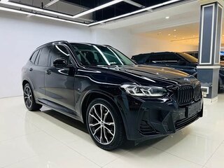 2022 BMW X3 20i III (G01) Рестайлинг, чёрный, 4500111 рублей, вид 3