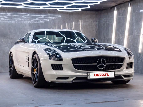 2014 Mercedes-Benz SLS AMG GT, белый, 90000000 рублей, вид 4