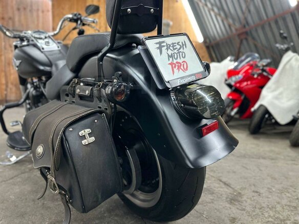 2010 Harley-Davidson Fat Boy, чёрный, 1190000 рублей - вид 30