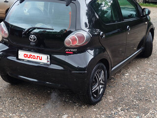 2009 Toyota Aygo I Рестайлинг, чёрный, 450000 рублей, вид 3