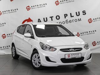 2013 Hyundai Solaris I, белый, 999000 рублей, вид 1