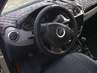 2012 Renault Logan I Рестайлинг, бежевый, 550000 рублей, вид 5