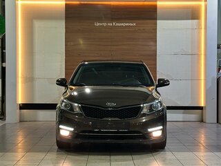 2016 Kia Rio III Рестайлинг, коричневый, 1149000 рублей, вид 2