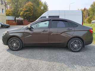 2016 Lada (ВАЗ) Vesta I, коричневый, 750000 рублей, вид 3