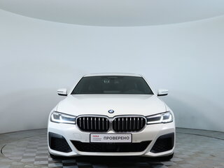 2021 BMW 5 серии 530i VII (G30/G31/G38) Рестайлинг, белый, 3397800 рублей, вид 2