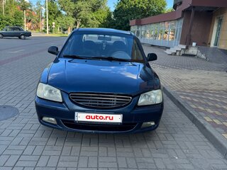 2007 Hyundai Accent ТагАЗ II, синий, 270000 рублей, вид 1