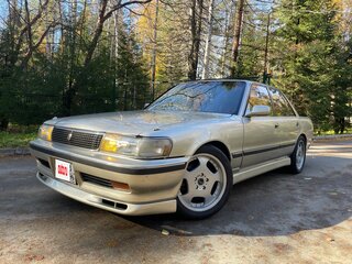1992 Toyota Mark II VI (X80), бежевый, 650000 рублей, вид 4
