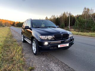2005 BMW X5 3.0d I (E53) Рестайлинг, чёрный, 1400000 рублей, вид 3