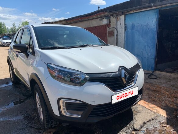 2018 Renault Kaptur I, белый, 1105000 рублей - вид 1