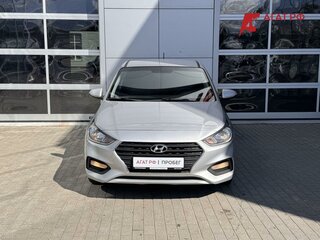 2017 Hyundai Solaris II, серебристый, 1265000 рублей, вид 2