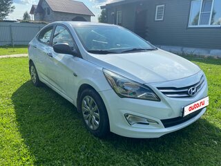 2016 Hyundai Solaris I Рестайлинг, белый, 380000 рублей, вид 2