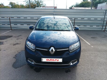 2015 Renault Logan II, синий, 675000 рублей, вид 2