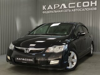 2007 Honda Civic VIII, чёрный, 733000 рублей, вид 1