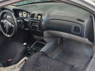 2002 Mazda 323 VI (BJ) Рестайлинг, серебристый, 170000 рублей, вид 4