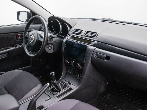 2008 Mazda 3 I (BK) Рестайлинг, чёрный, 424000 рублей - вид 9