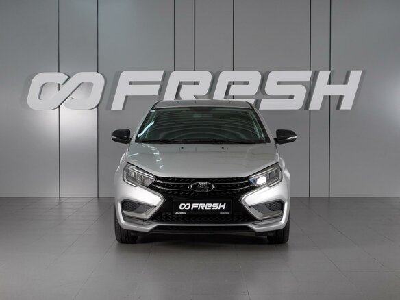 2024 Lada (ВАЗ) Vesta I Рестайлинг (NG), серый - вид 2