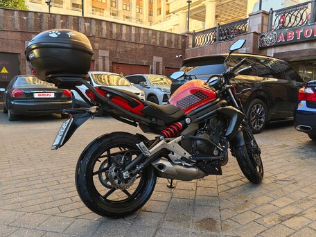 2013 Kawasaki ER-6N, красный, 415000 рублей, вид 2