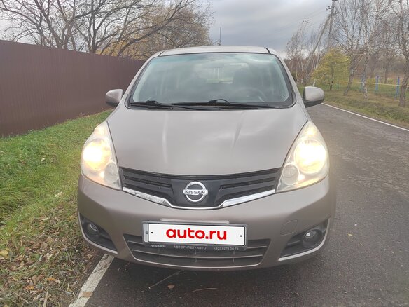 2012 Nissan Note I Рестайлинг, коричневый, 600000 рублей - вид 7