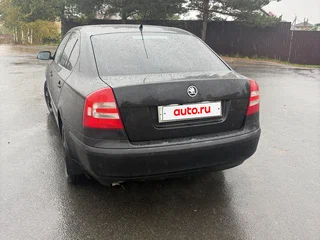 2008 Skoda Octavia II (A5), чёрный, 570000 рублей, вид 4