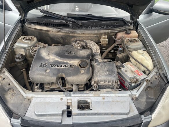 2010 Lada (ВАЗ) Priora I, серый, 315000 рублей - вид 11