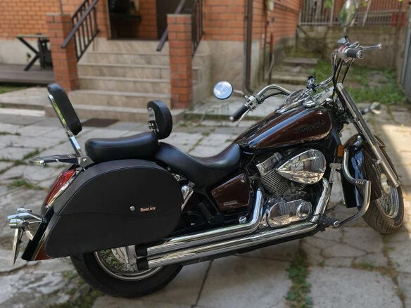 2005 Honda Shadow 750, коричневый, 740000 рублей - вид 8