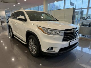 2014 Toyota Highlander III (XU50), белый, 2740000 рублей, вид 3