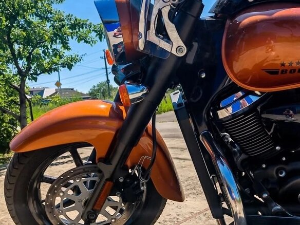 2016 Suzuki Boulevard C90, оранжевый, 1050000 рублей - вид 6