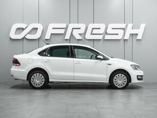 2019 Volkswagen Polo V Рестайлинг, белый, 1299000 рублей, вид 5