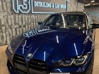 2022 BMW M3 Competition Package VI (G80), синий, 14100000 рублей, вид 2