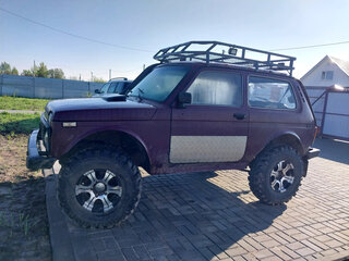 2002 Lada (ВАЗ) 2121 (4x4) I Рестайлинг, пурпурный, 350000 рублей, вид 4