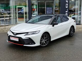 2021 Toyota Camry VIII (XV70) Рестайлинг, белый, 2420000 рублей, вид 1