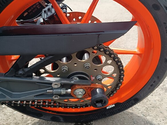2017 KTM 390 Duke, оранжевый, 450000 рублей - вид 1