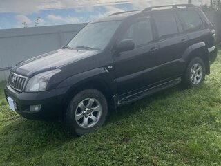 2007 Toyota Land Cruiser Prado 4-speed 120 Series Рестайлинг, чёрный, 1690000 рублей, вид 4