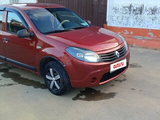 2012 Renault Sandero I, красный, 420000 рублей, вид 3