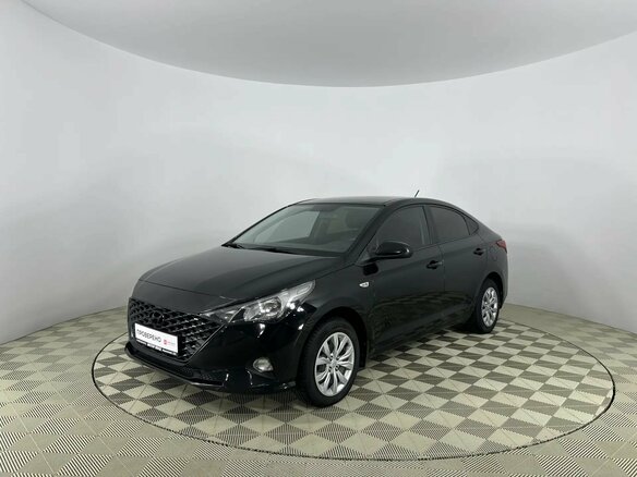 2020 Hyundai Solaris II Рестайлинг, чёрный, 1499000 рублей