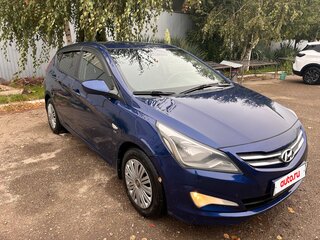 2016 Hyundai Solaris I Рестайлинг, синий, 1100000 рублей, вид 2