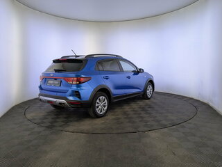 2021 Kia Rio X IV Рестайлинг, синий, 1880000 рублей, вид 5