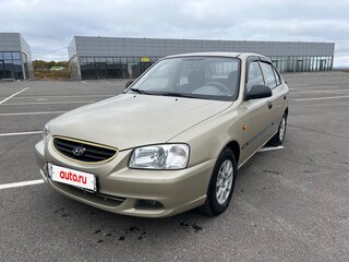 2004 Hyundai Accent ТагАЗ II, бежевый, 423000 рублей, вид 3