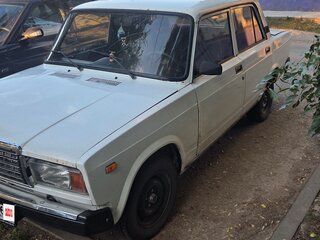 2007 Lada (ВАЗ) 2107, белый, 75000 рублей, вид 3