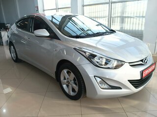 2015 Hyundai Elantra V (MD) Рестайлинг, серебристый, 1249000 рублей, вид 2