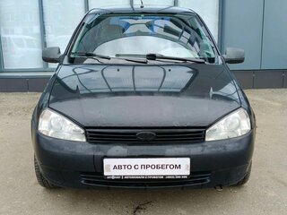2012 Lada (ВАЗ) Kalina I, чёрный, 190000 рублей, вид 3