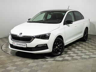 2021 Skoda Rapid II, белый, 1779700 рублей, вид 1